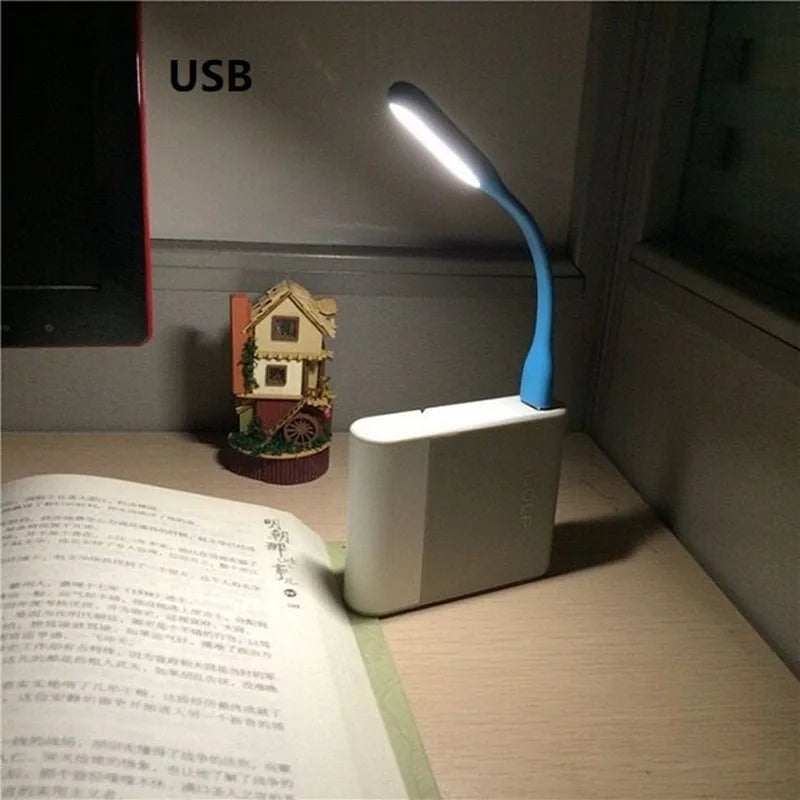 1Pc Night Light Portable For Xiaomi USB LED Light With USB For Power Bank/Computer LED Lamp Protect Eyesight USB LED Laptop