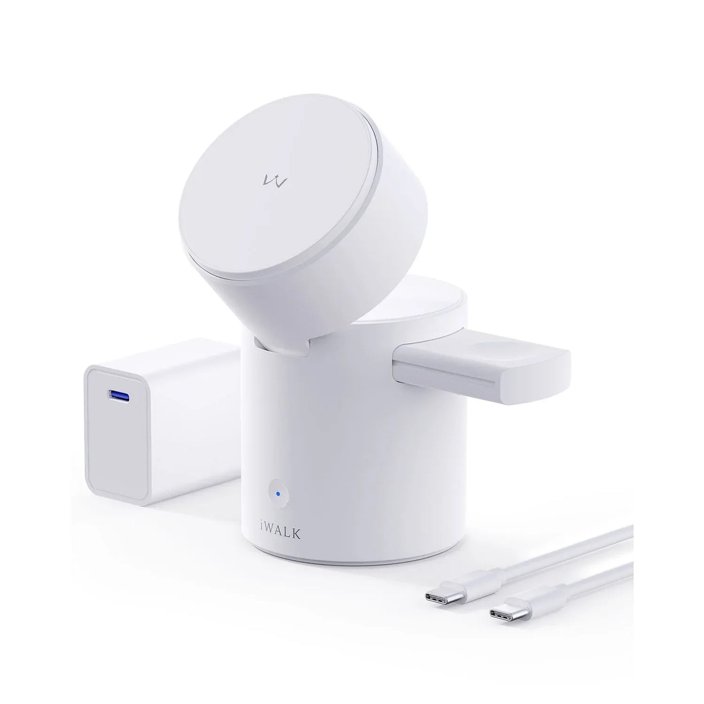 StandMe Auto 3-in-1 Multi-functional Versatile Magnetic Charging Stand Station with Infrared Sensing Auto Rotation