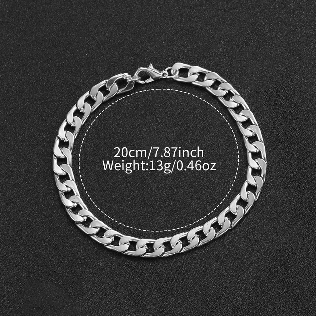 2PCS Men Business Watches Fashion Steel Band Male Analog Quartz Watch Bracelet Set Relogio Masculino Reloj Hombre（Without Box）