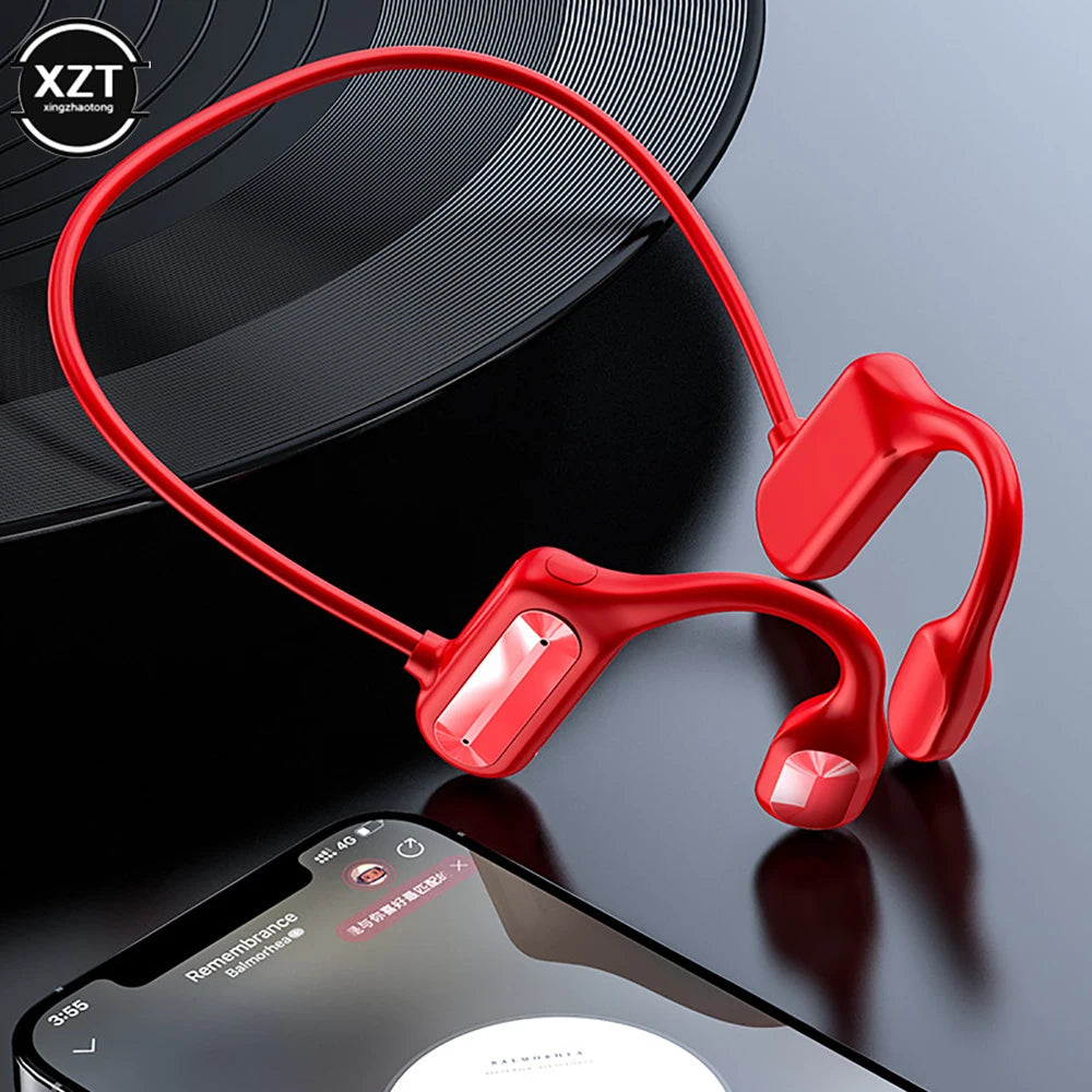 Bone Conduction Hook Earphone BL09 Wireless Bluetooth-Compatibl Headset Earbuds Ear Audio Stereo HIFI Sports Headphones With Mic